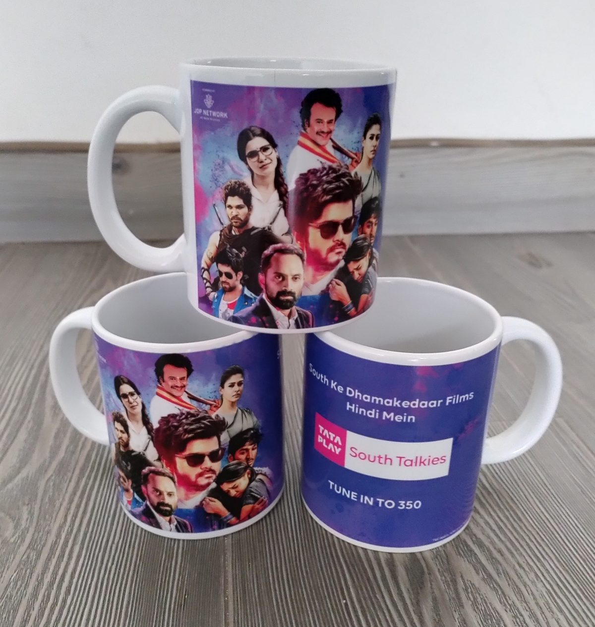 Photo printed mugs with full colour artwork